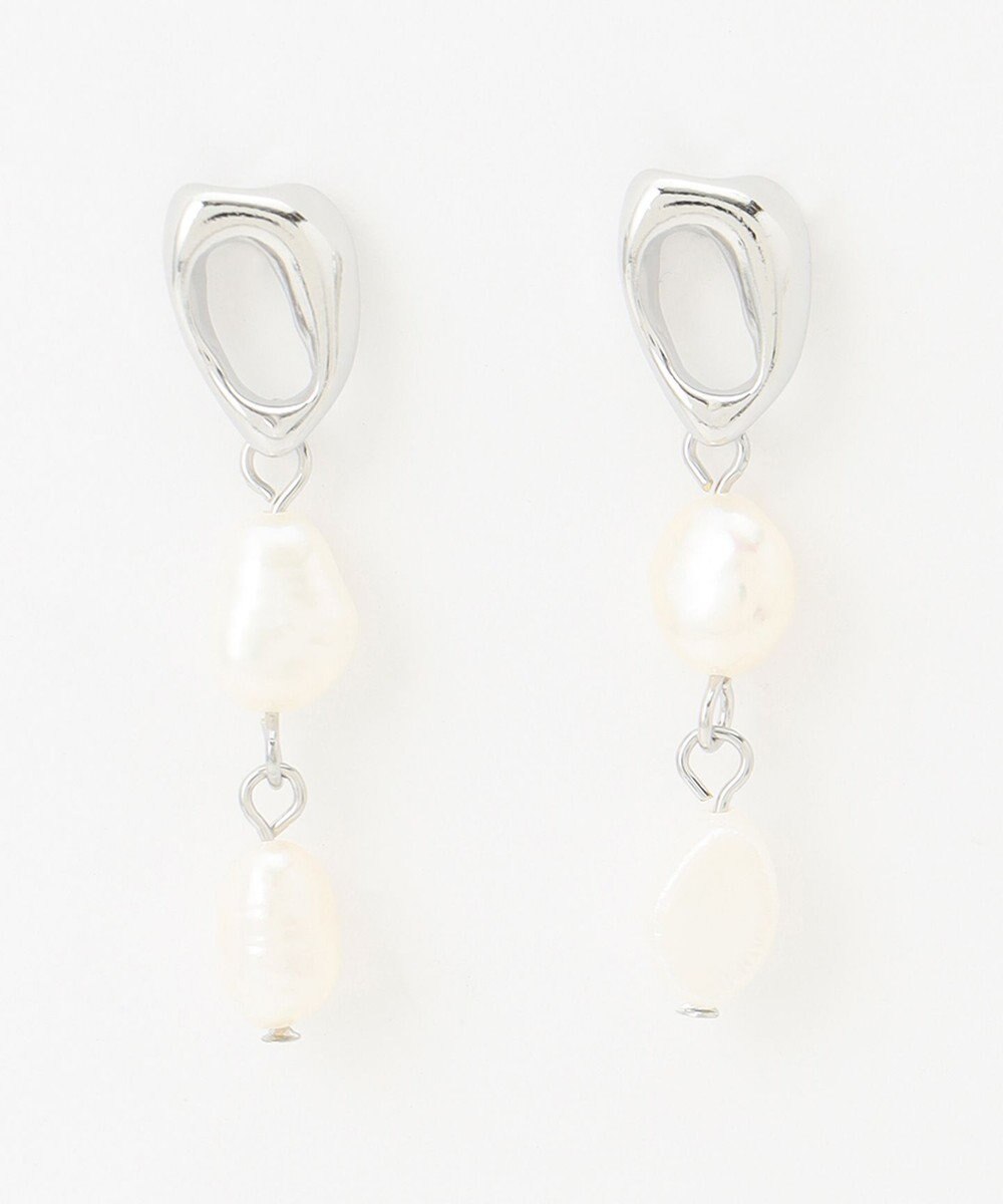 ANY 【WEB限定】ダブルパールピアス（両耳用） 