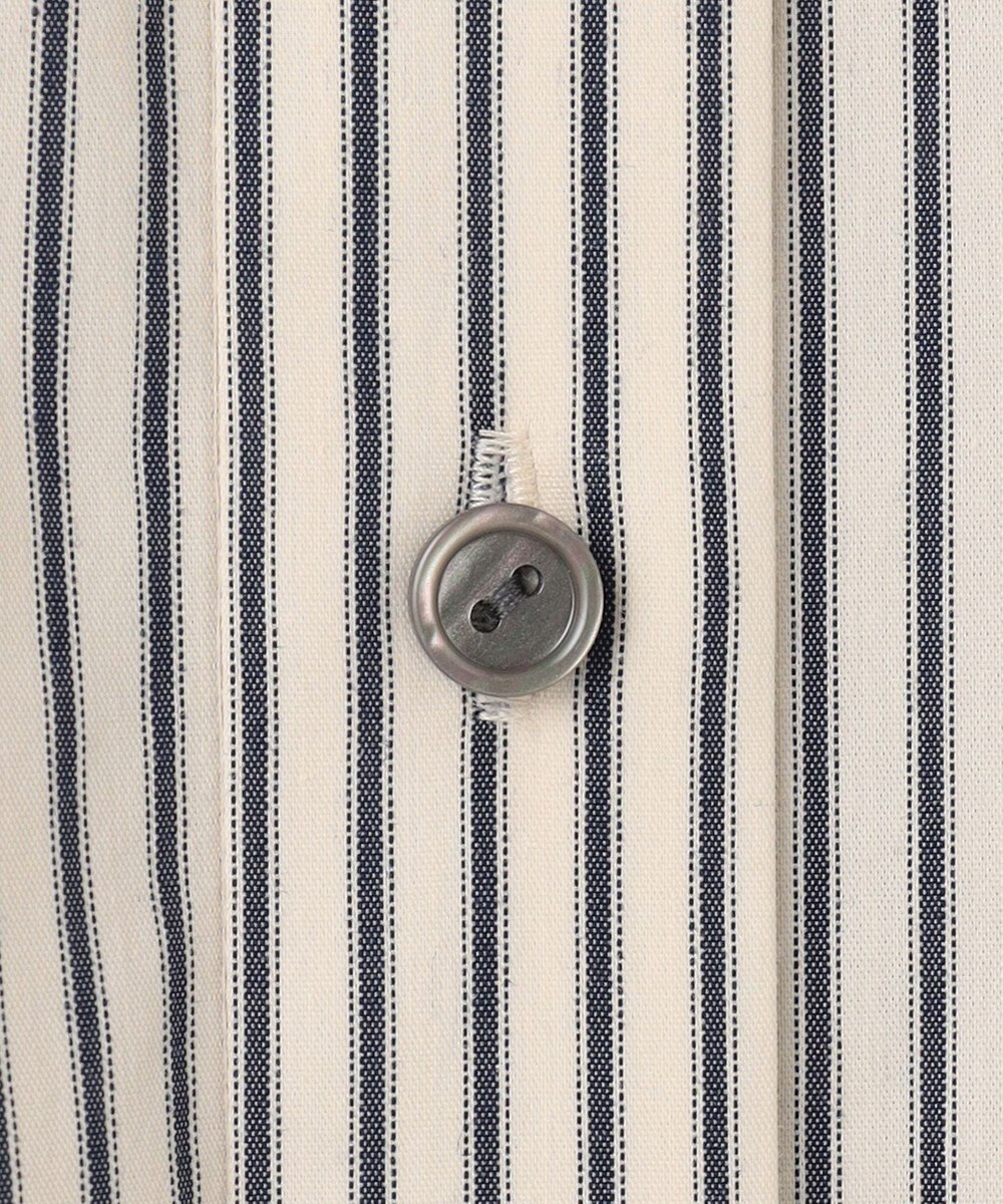 組曲 コンパクトシャーティング フレア袖シャツ 