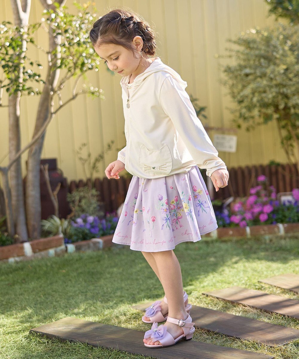 ANY KIDS サラサラ UVカット パーカー 