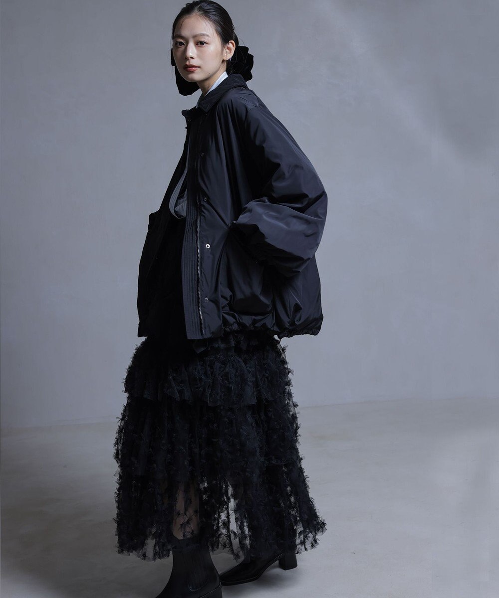 組曲 S 【組曲×setsuko sagittaire】リバーシブルバレル ダウンコート 