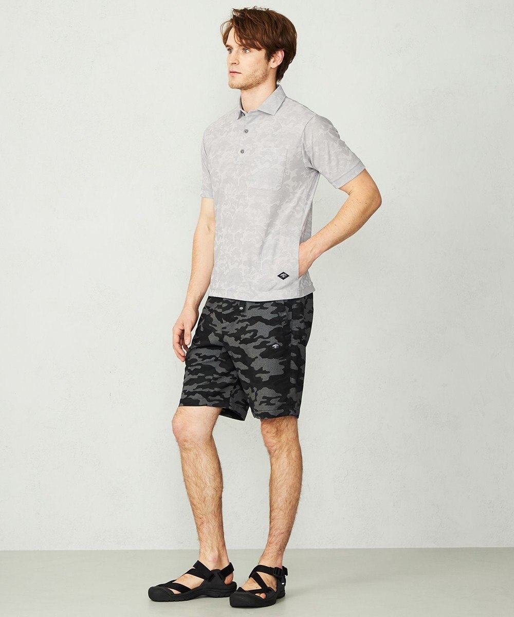 JOSEPH ABBOUD MOUNTAIN 【UNISEX】オーガニックコットンシャンブレーカモ ハーフパンツ 