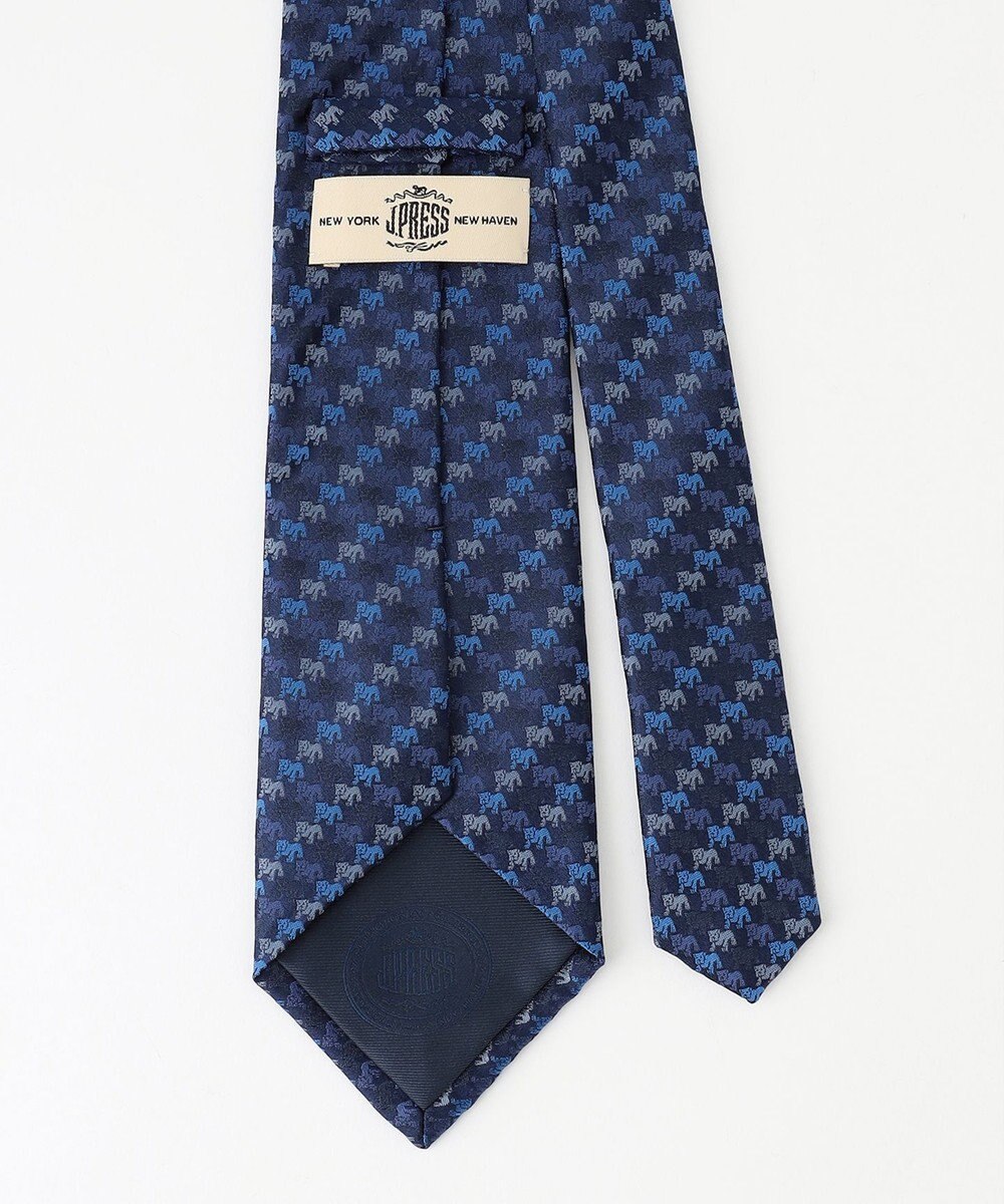 J.PRESS MEN 【J.PRESS HANDSOME DAN】モチーフネクタイ/ブルー 
