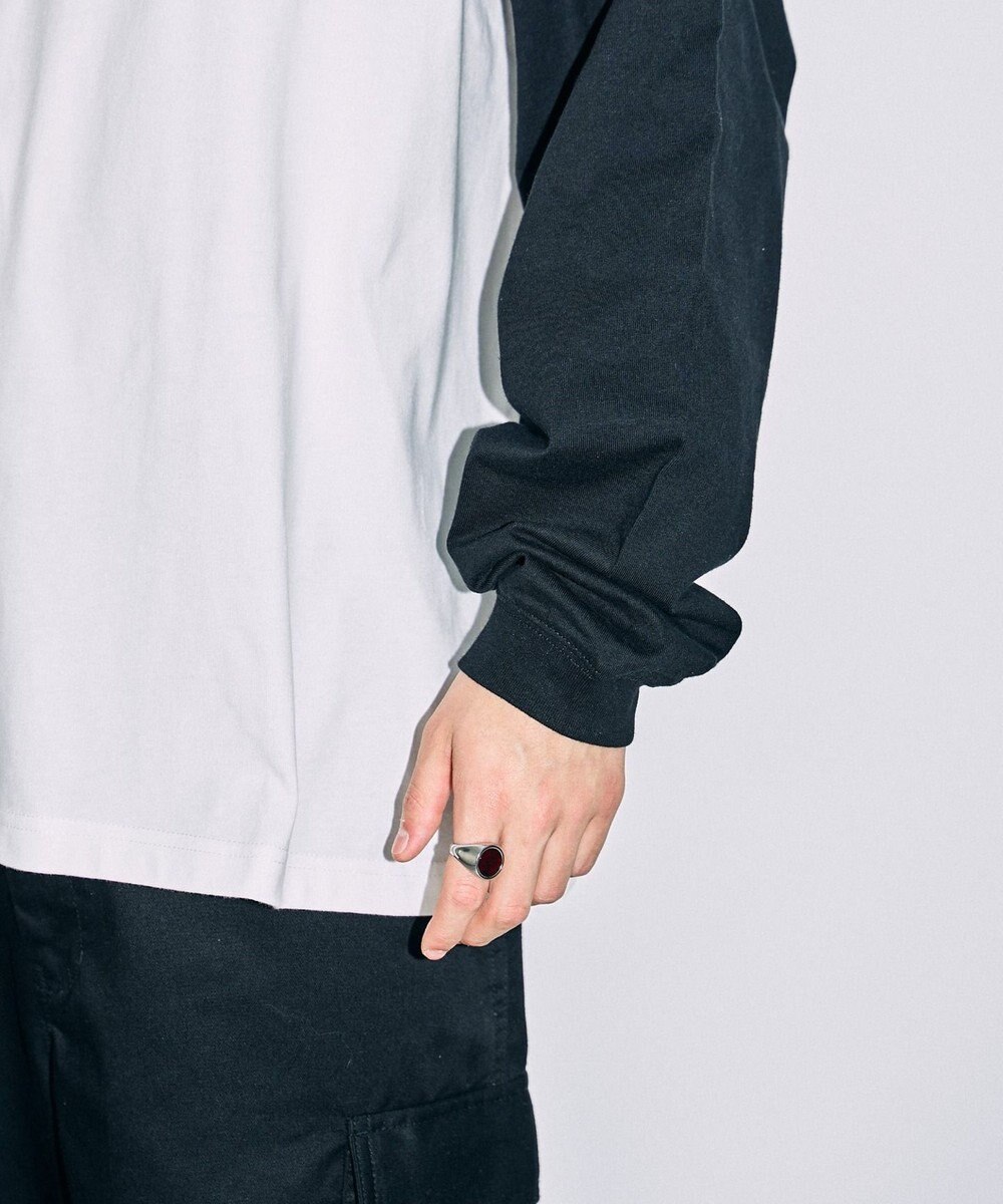 WEGO 【ユニセックス着用ITEM】ラグラングラフィックBIGロンT 