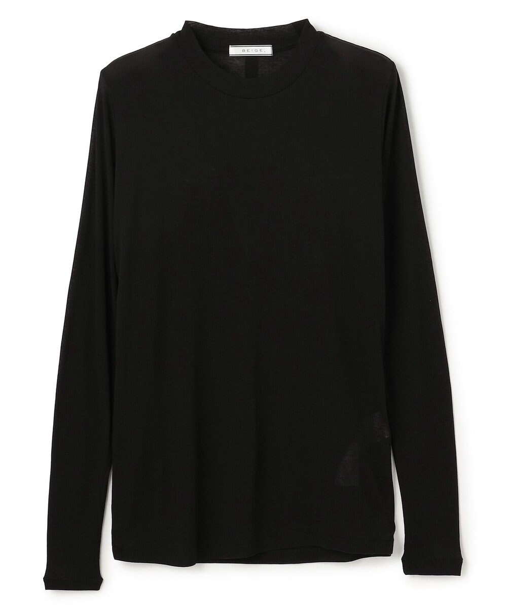 BEIGE， 【洗える】SORE / コットンシアークルーネックカットソー 