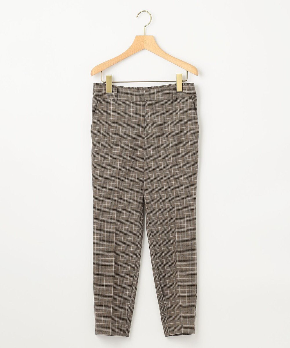 組曲 L 【洗える・WEB限定】2WAYウォームストレッチ テーパードパンツ 