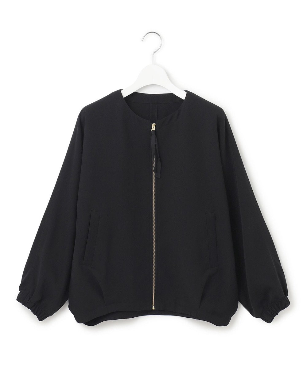 J.PRESS YORK STREET 【WOMEN】ジャージライクツイル ドルマンブルゾン 