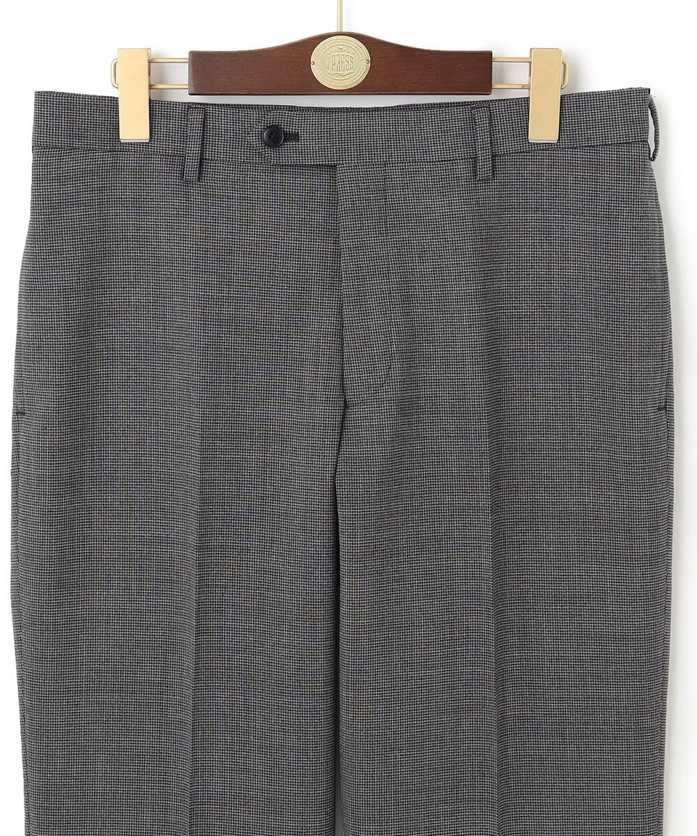 J.PRESS MEN 【J.PRESS BASIC】ペピンメリノコンフォート ラスティックハウンドトゥース スラックス 