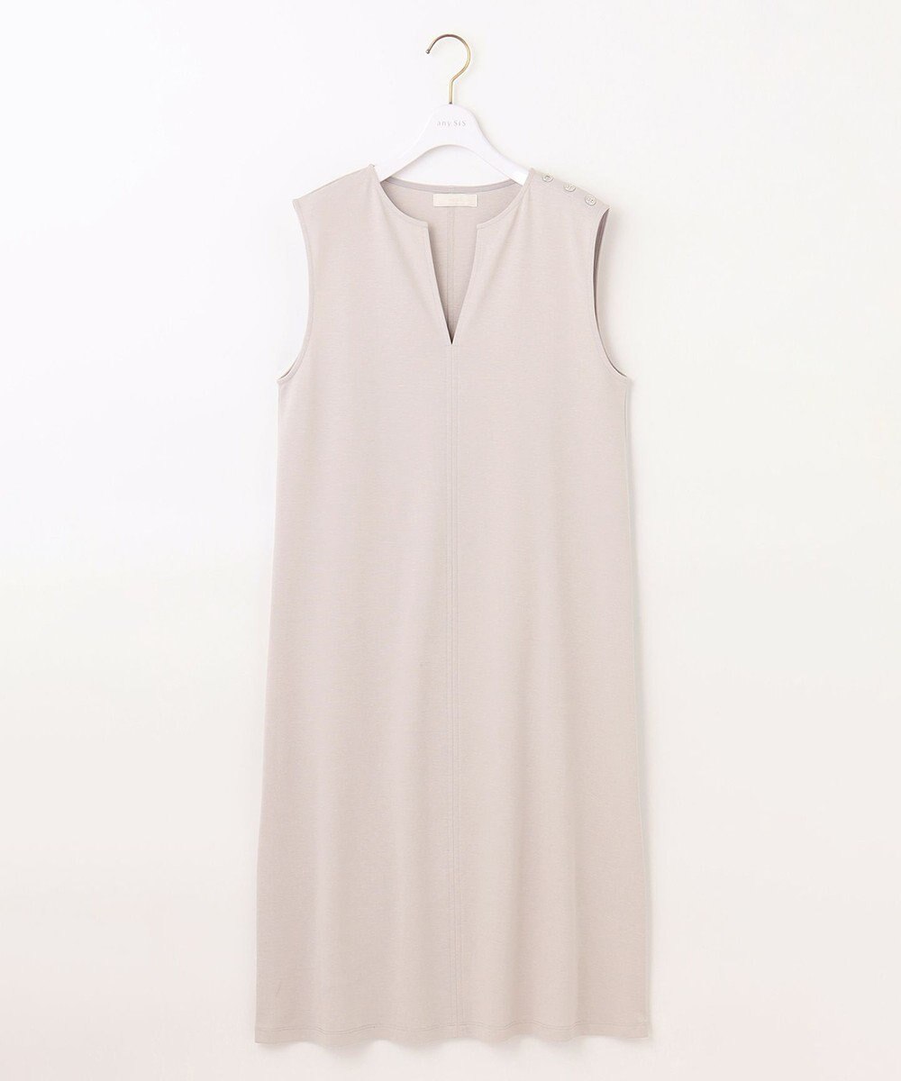 ANY SIS S 【洗える】キーネック ジャンパースカート 