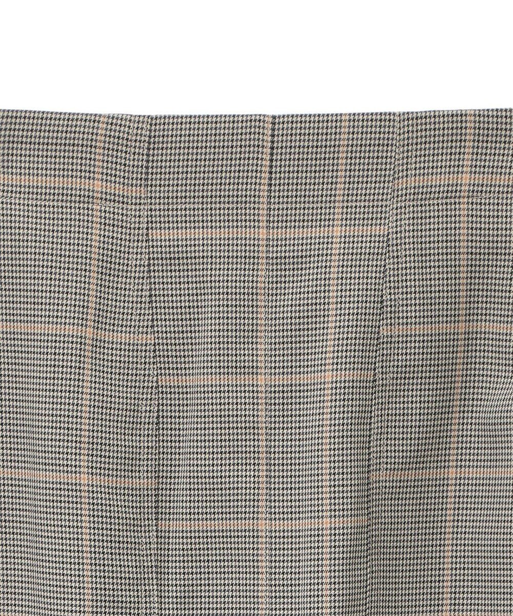 Green Parks きれいシルエットチェックＡラインスカート 