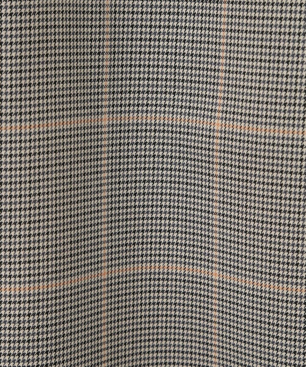 Green Parks きれいシルエットチェックＡラインスカート 