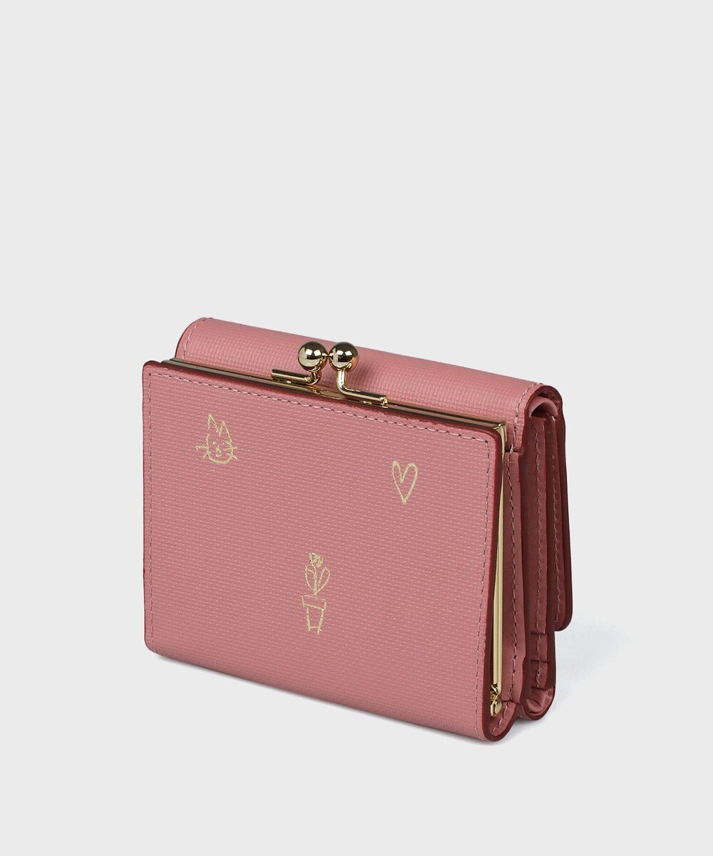 Paul Smith ミックスドゥードゥル ３つ折りがま口財布 