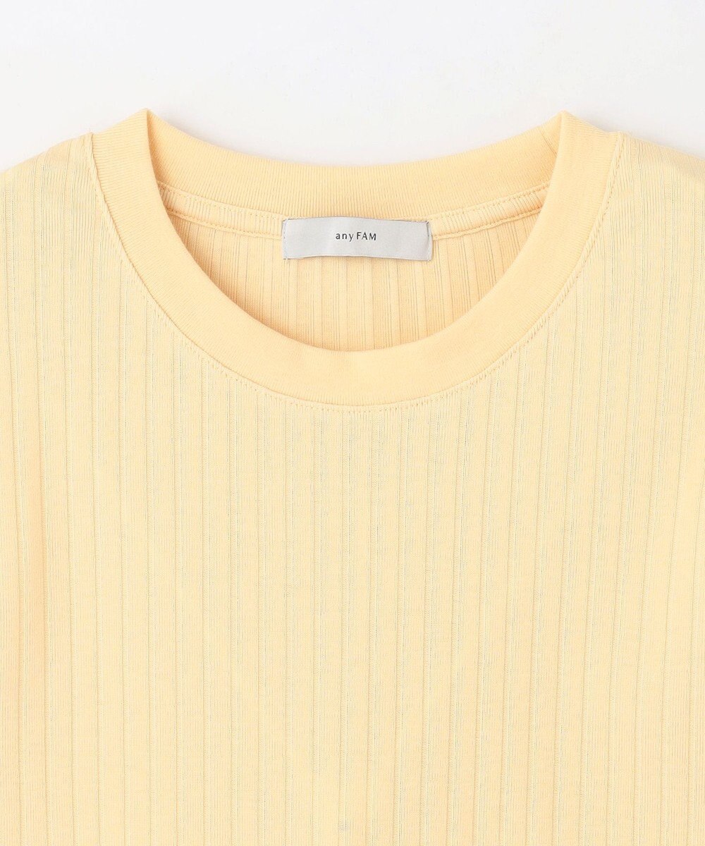 ANY L 【洗濯機可/接触冷感/UVカット】汗ジミ防止テレコノースリーブプルオーバー 