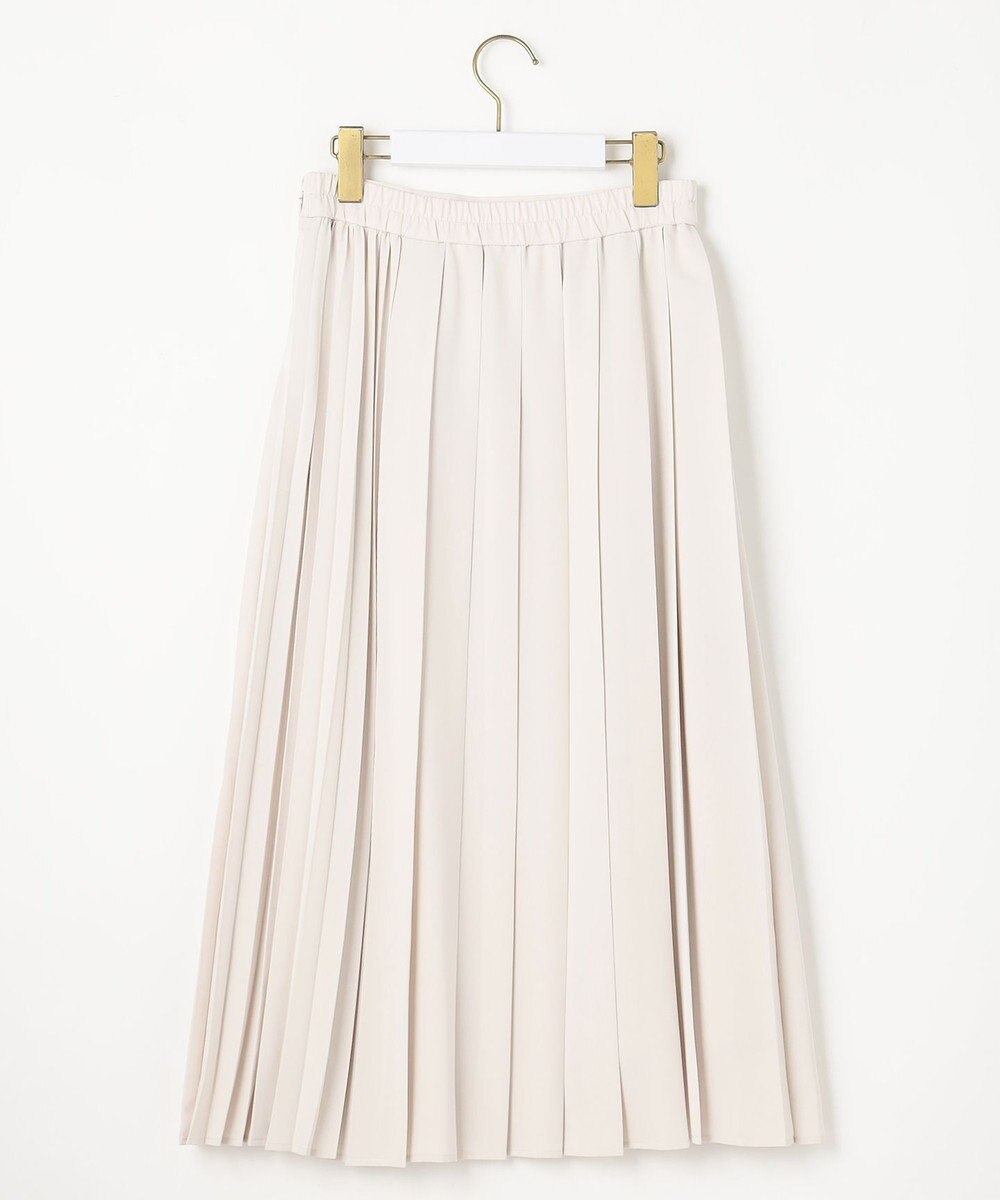 ANY SIS 【洗える】ダブルプリーツコンビ スカート 