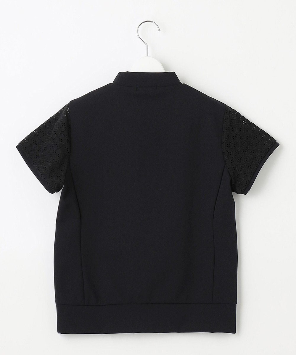 23区GOLF 人気デザインがアップデート！【WOMEN】ライトダンボール 半袖モックネックシャツ 