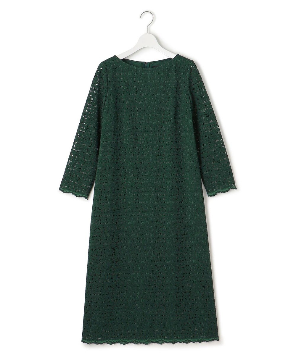 23区 【APPLAUDIR】オプティカルフラワーレース ドレス 