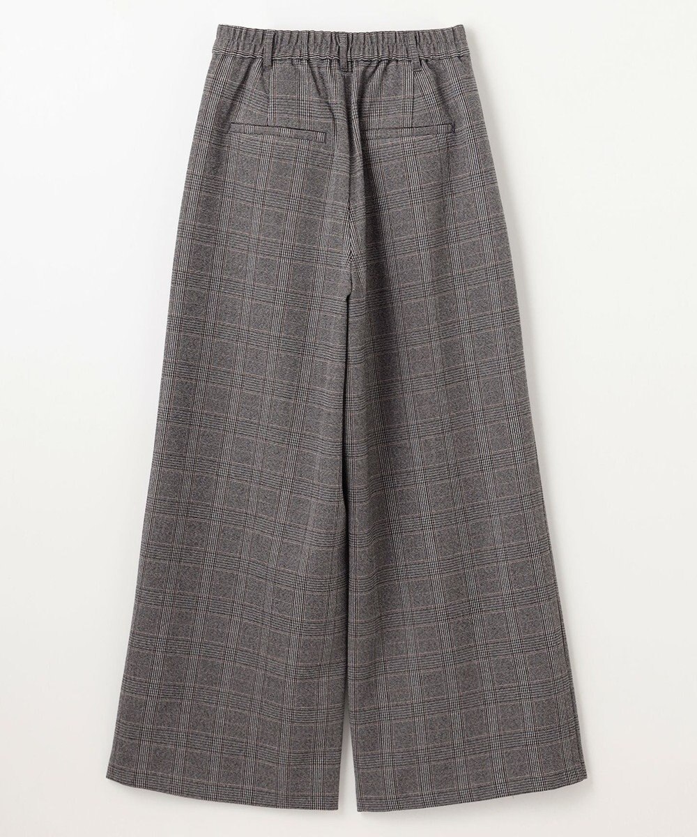 ANY 【洗濯機可/ウエストゴム】ウーリッシュ２タックワイドパンツ 