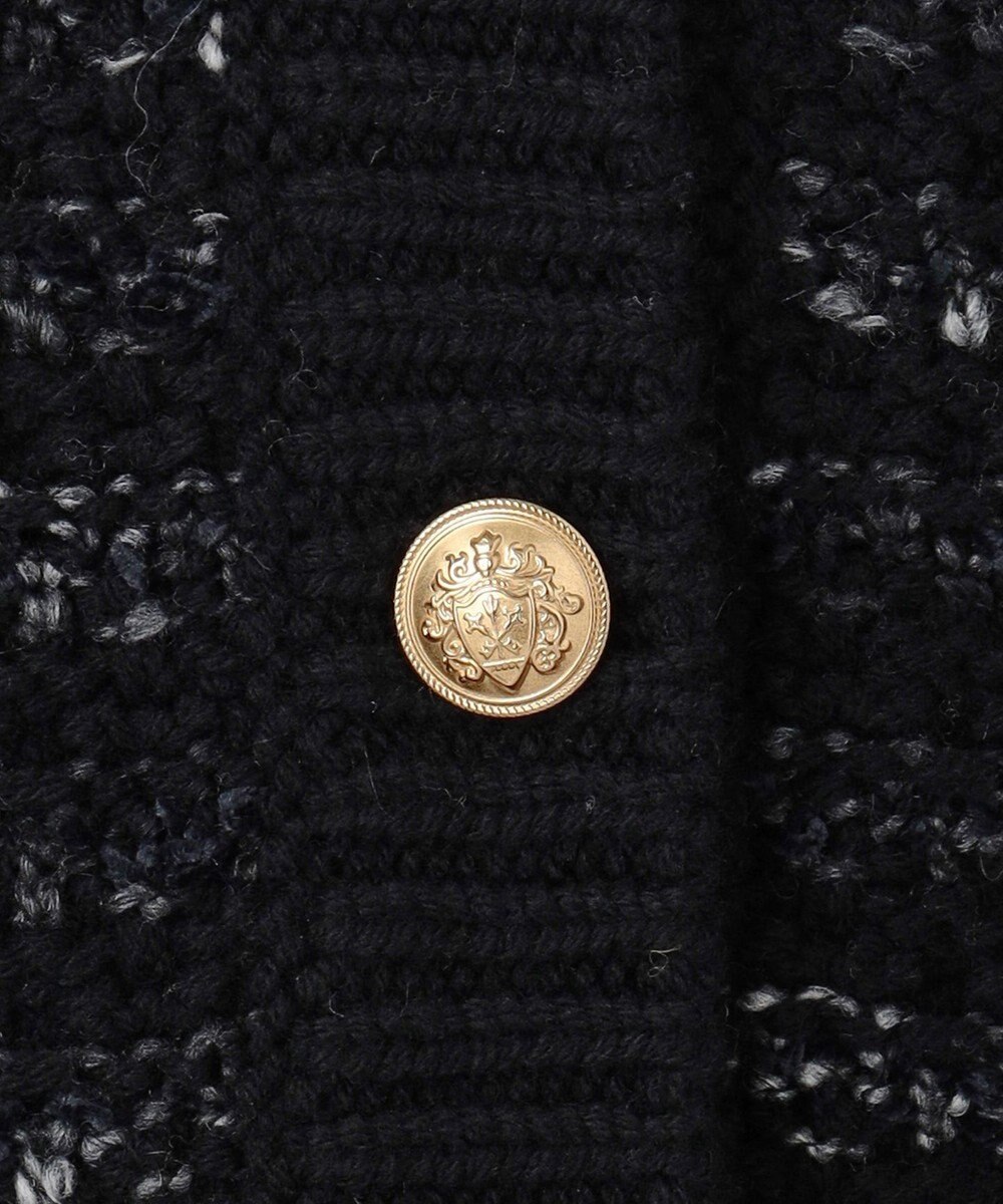 23区 ツイードニット ジャケット 