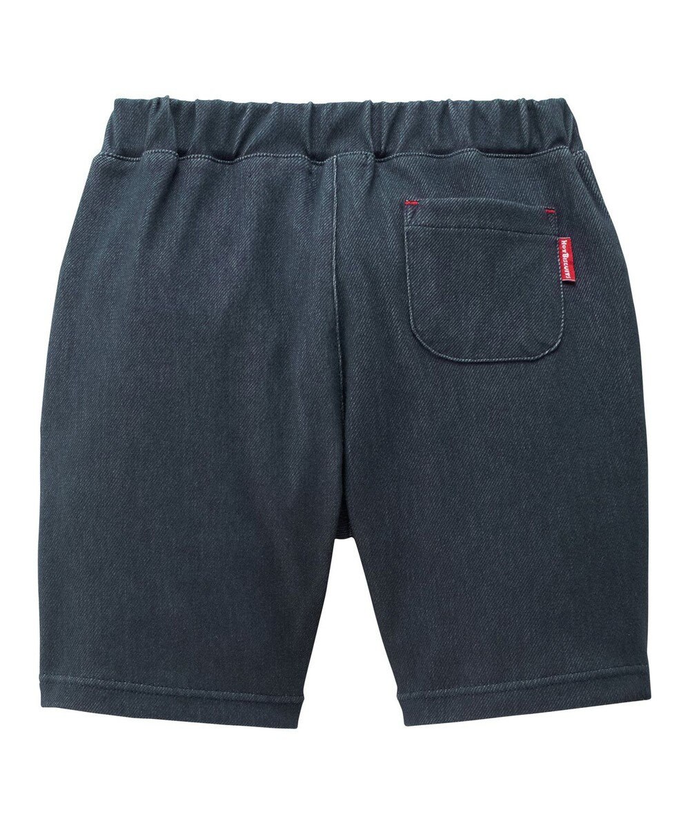 MIKI HOUSE HOT BISCUITS 【80-120cm】【Everyday Series】ワンポイント ストレッチ6分丈パンツ 