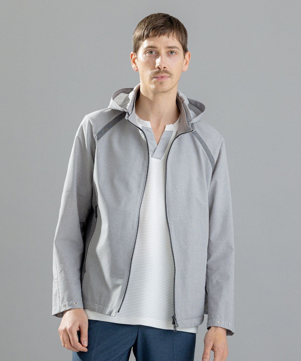 JOSEPH HOMME クールドッツストレッチ　フードブルゾン 