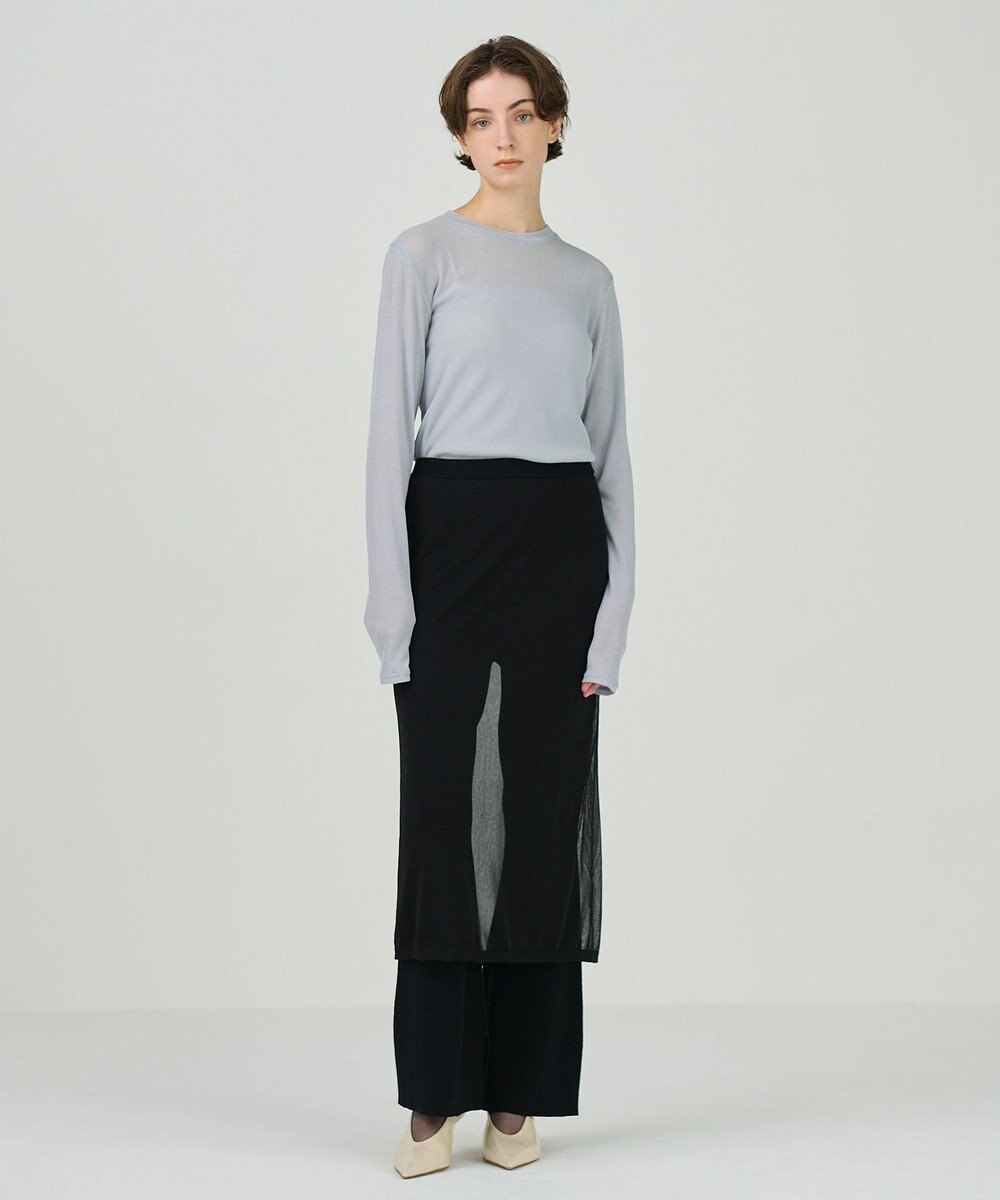 GRACE CONTINENTAL シアーテレコカットソー 