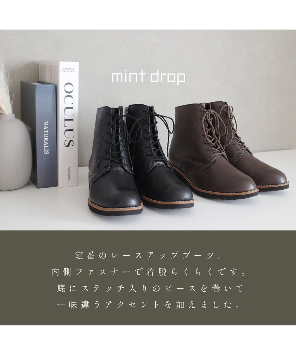 Pointer 本革レースアップブーツ 