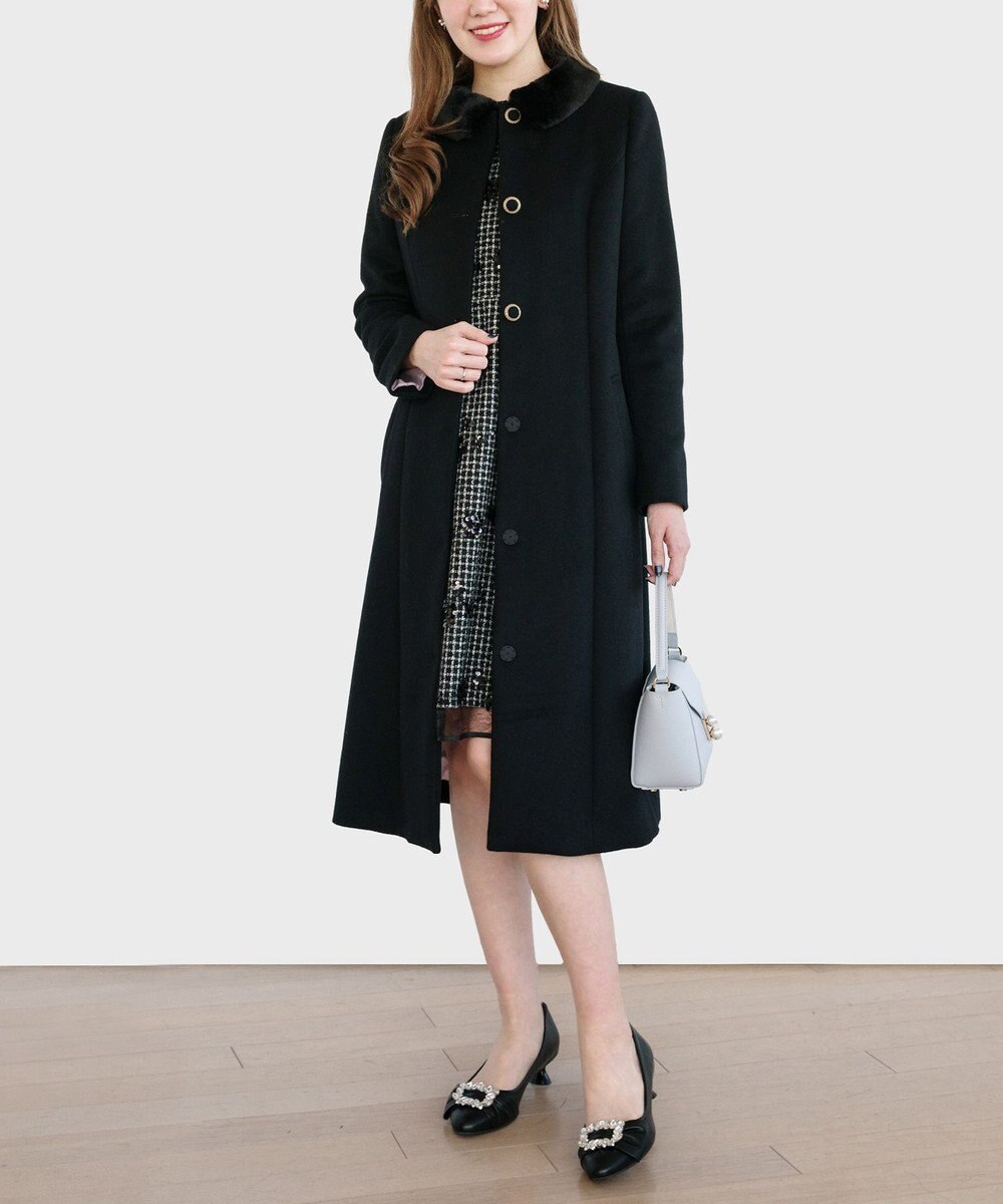 TOCCA TWINKLE WINTER NIGHT ウールカシミヤコート 