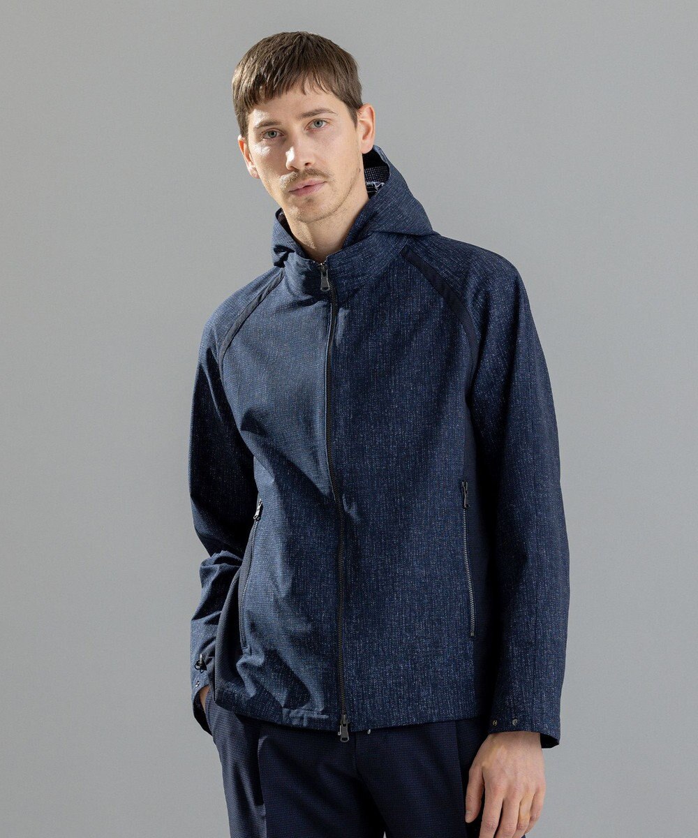 JOSEPH HOMME クールドッツストレッチ　フードブルゾン 