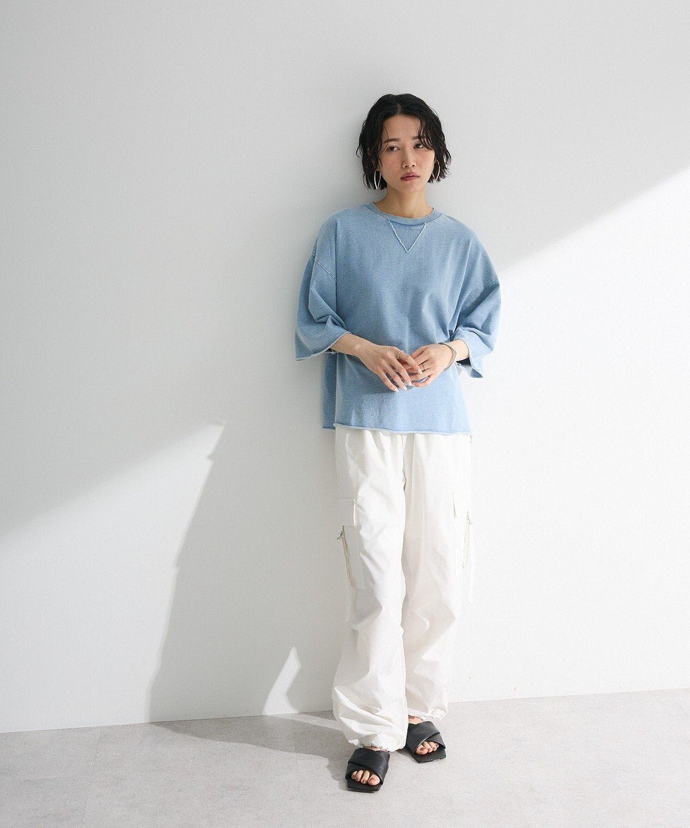 Green Parks ・ＤＯＵＢＬＥ　ＦＬＡＧＳ　７分袖スウェット 