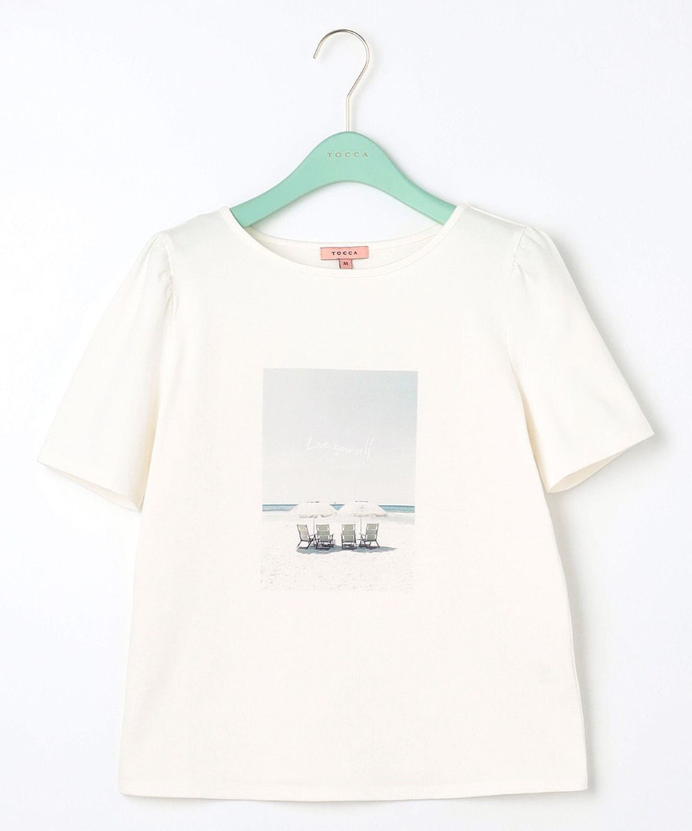 TOCCA 【洗える】LOVE YOURSELF TEE Tシャツ 