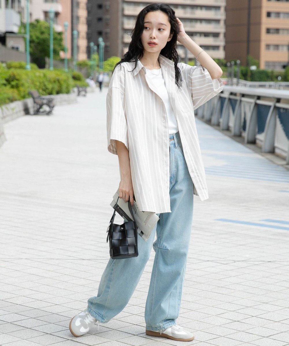 WEGO 【ユニセックス着用ITEM/シワになりにくい】イージーケアオックスフォードシャツ（S） 