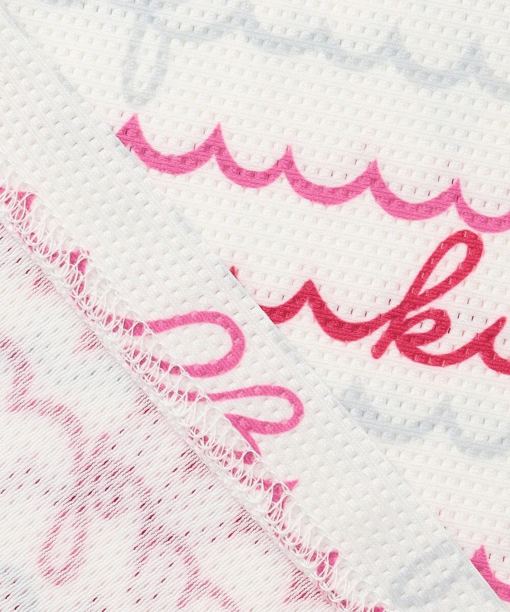 23区GOLF 【WOMEN】ウェーブロゴプリントノースリーブシャツ 