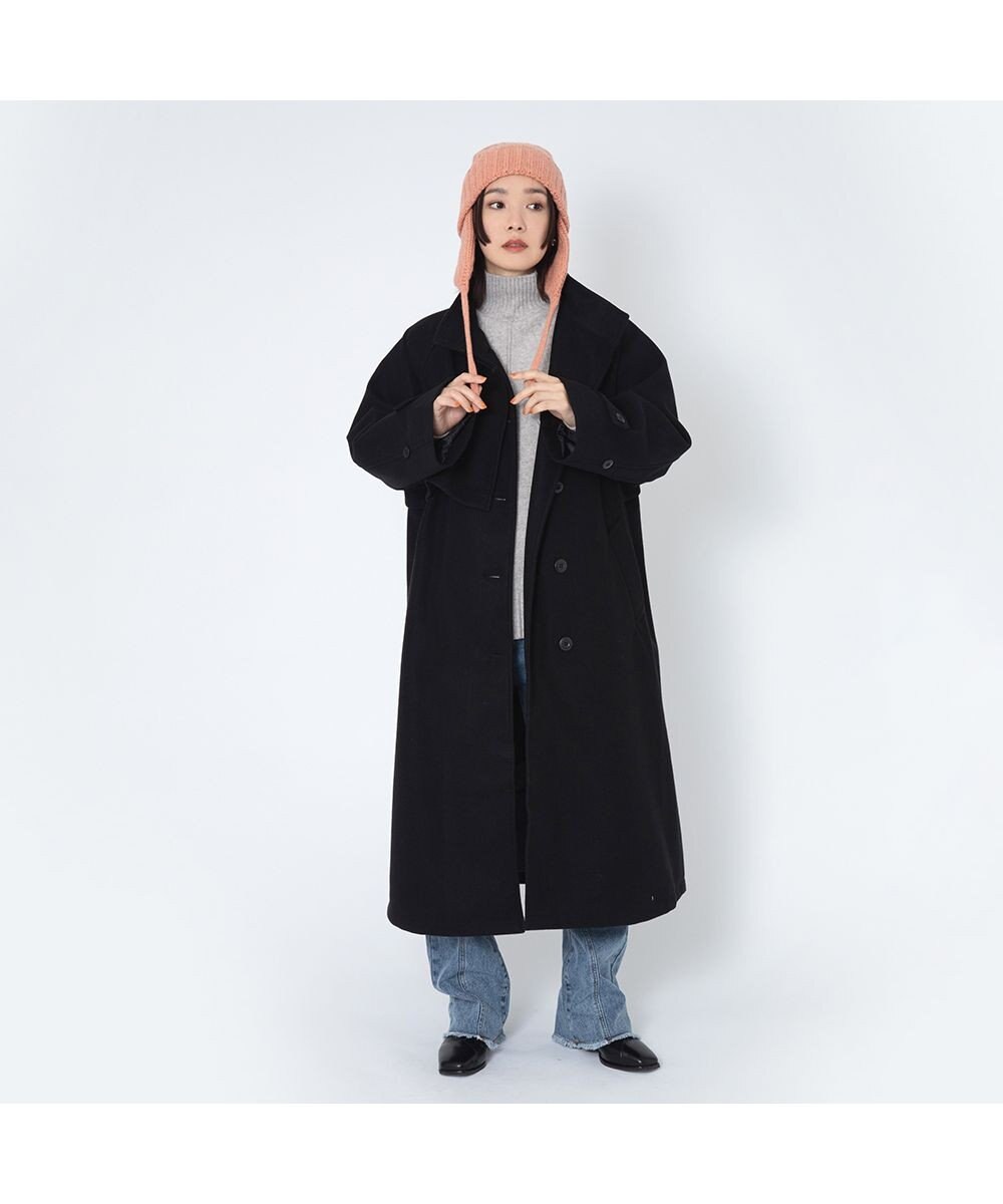 林八百吉商店 un chapeau  ニットワッチアビエーター 