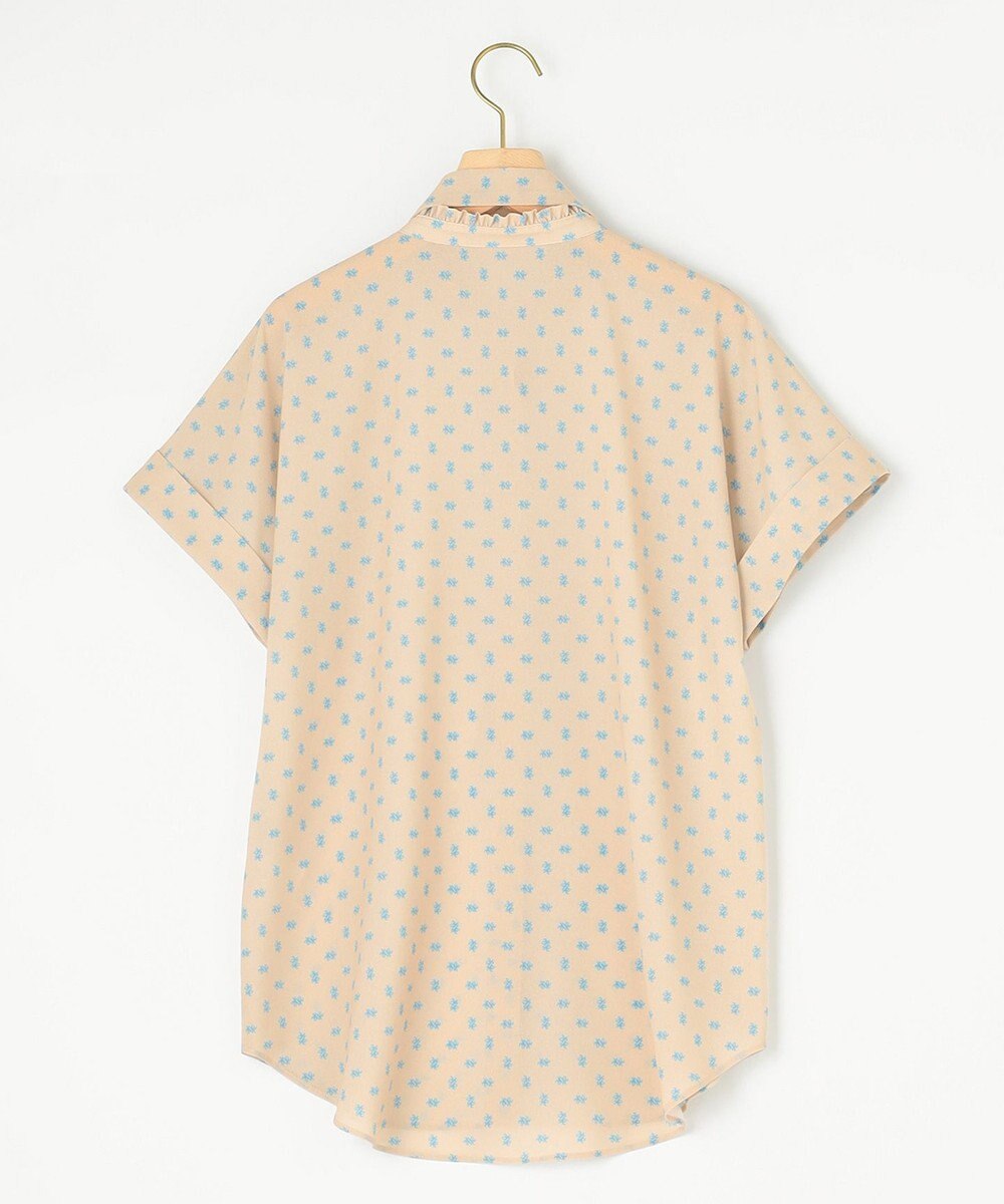 組曲 S 【セットアップ対応可】モノグラムプリント2WAYブラウス 