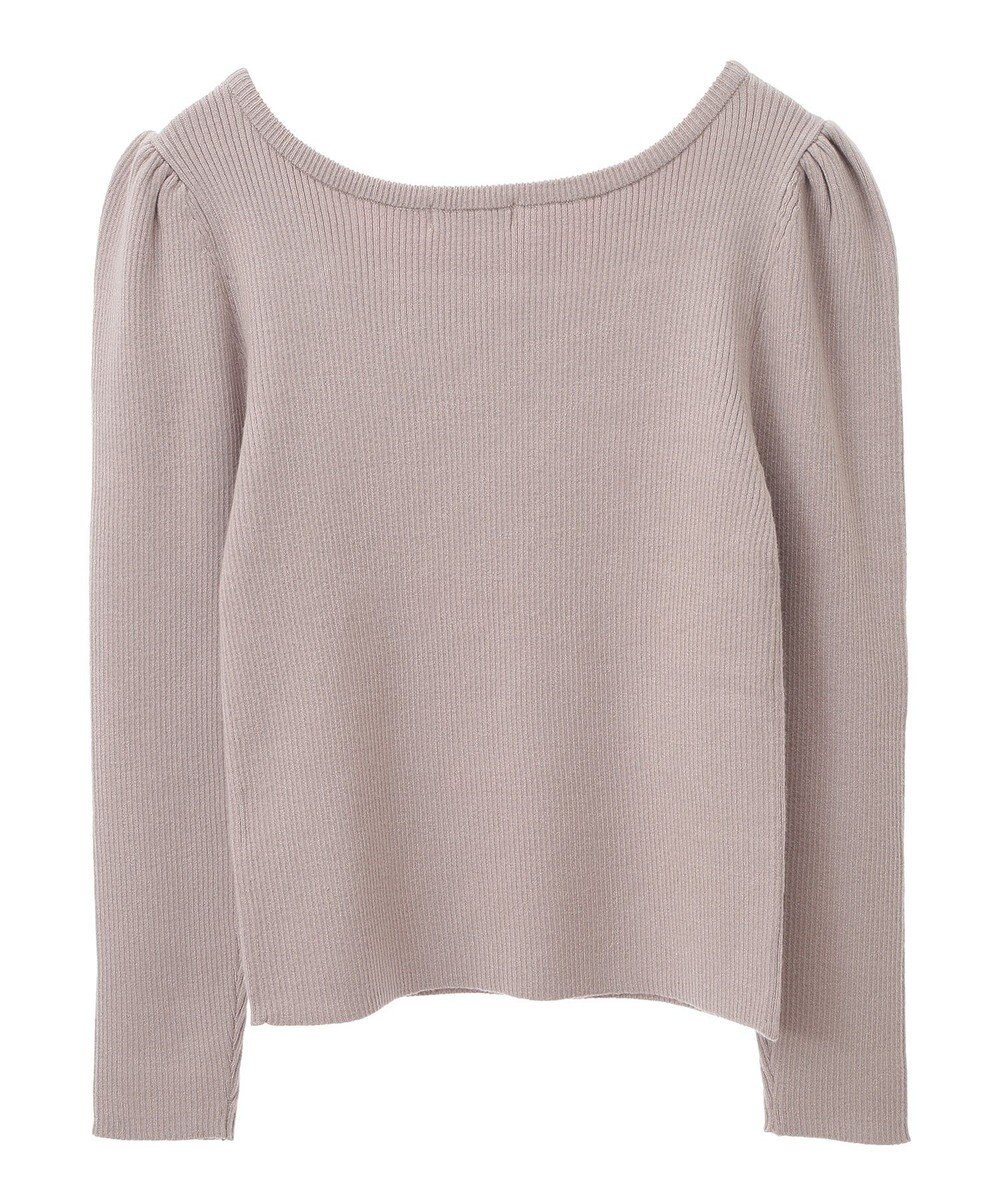 earth music&ecology ＳＥＴ２点ケープ＋リブニットプルオーバー 