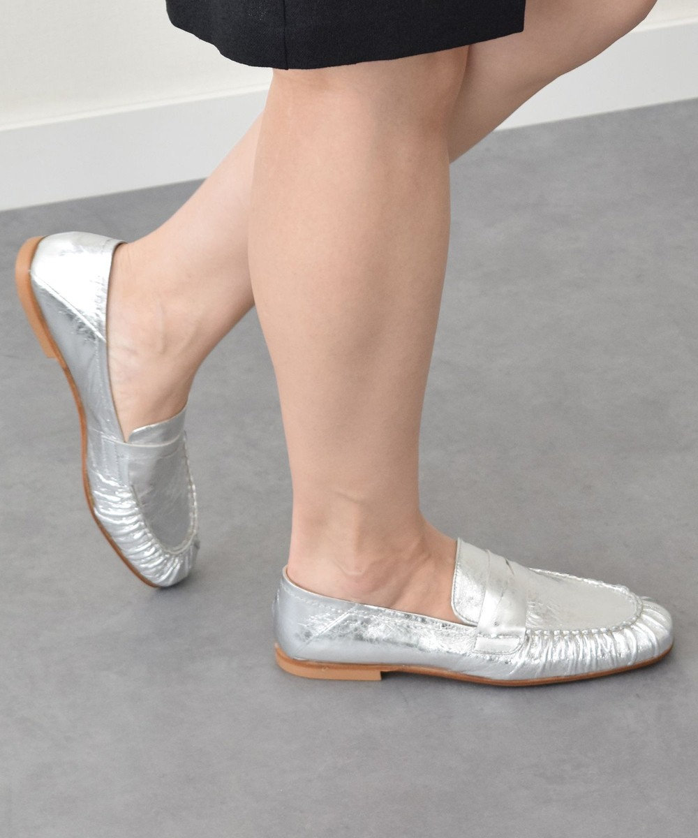 INTER-CHAUSSURES 【INTER-CHAUSSURES】ラウンドトウベーシックローファー 