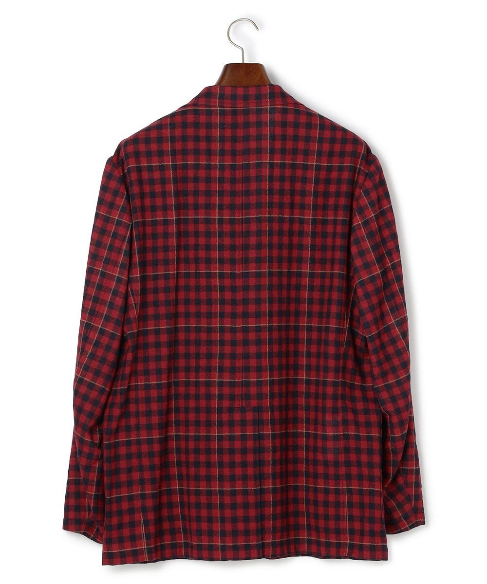 J.PRESS MEN 【J.PRESS ORIGINALS】Wool Nylon Refine Tartan Check 3B Sack Jacket / Japan Made 