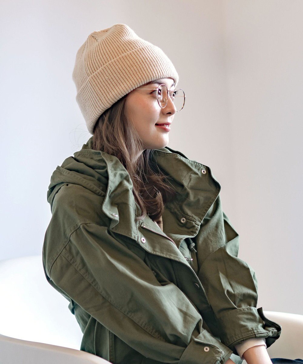 MOONBAT 【洗える】伸縮性に優れたストレスフリー ニット帽 ゆったり 