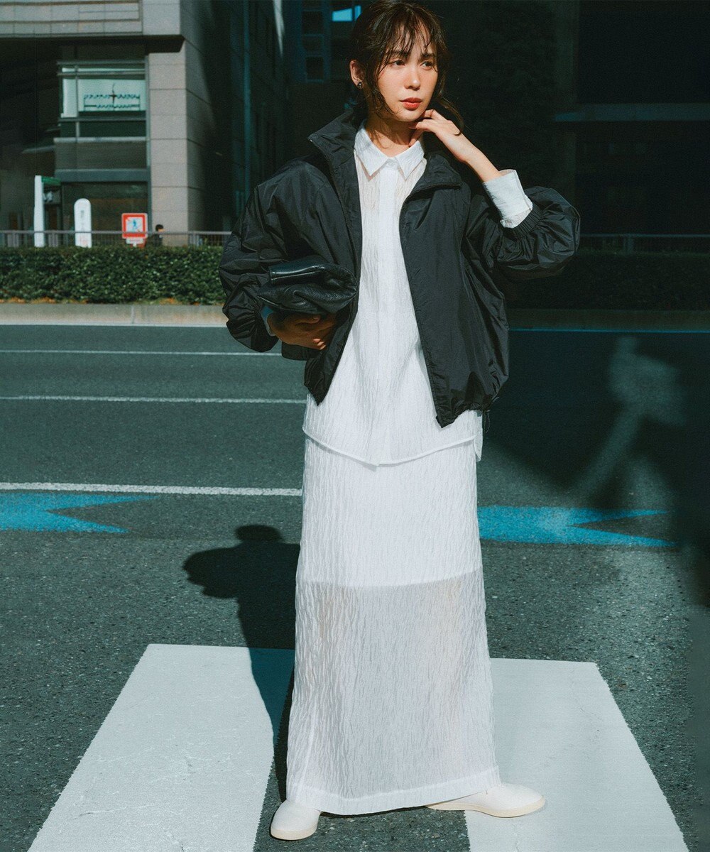 ICB シアーメモリー ブルゾン 