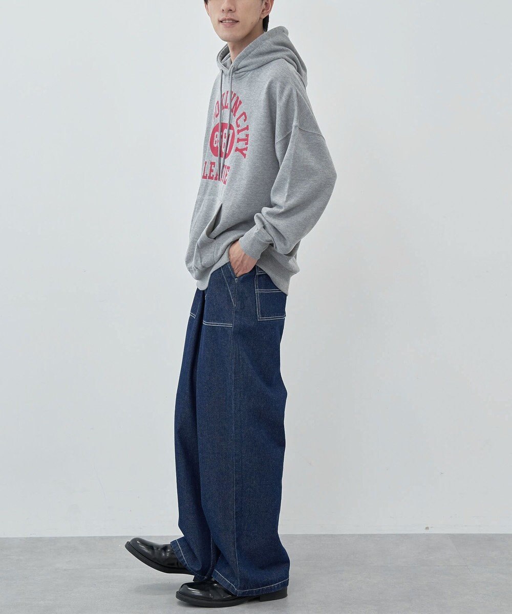 CRAFT STANDARD BOUTIQUE 【ユニセックス】裏毛プリントパーカー 