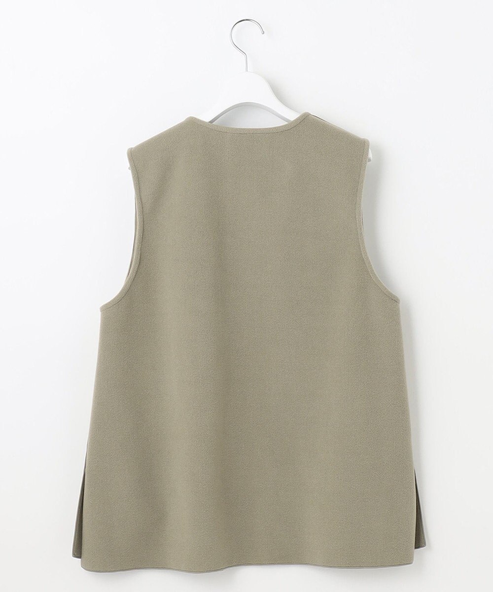 UNFILO 【セットアップ対応】ウールライク ジレ 