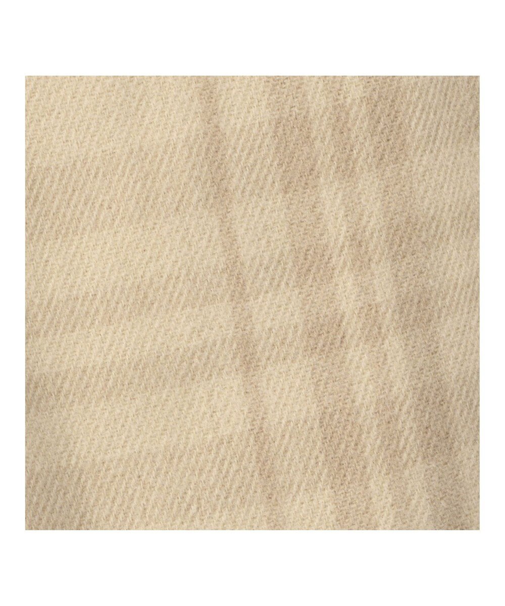 MOONBAT estaa とろーりマフラー ナチュラルチェック／手洗い可 