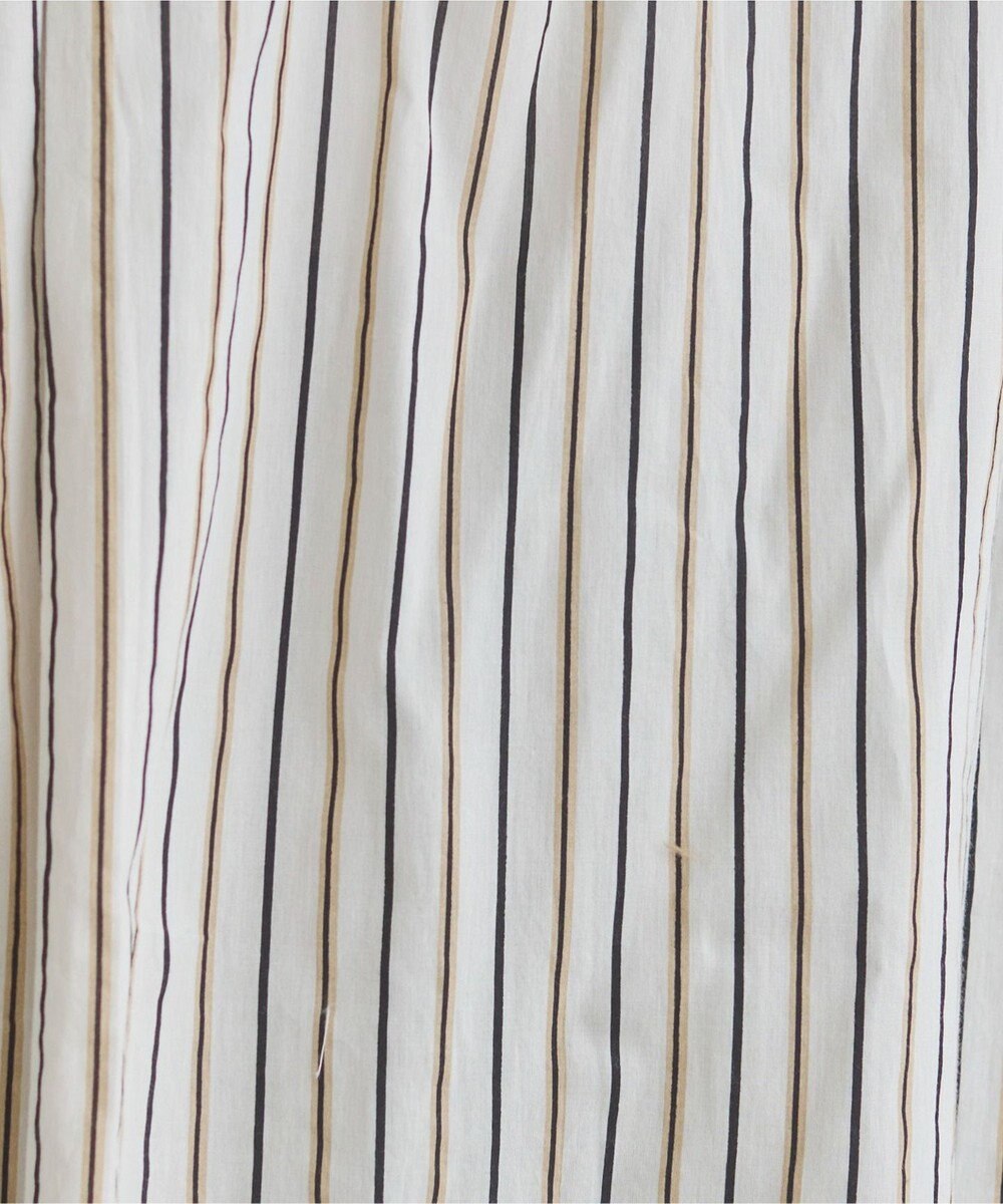 WEGO 着丈が選べる オーバーサイズ バンドカラー シャツ / ストライプ / 無地 