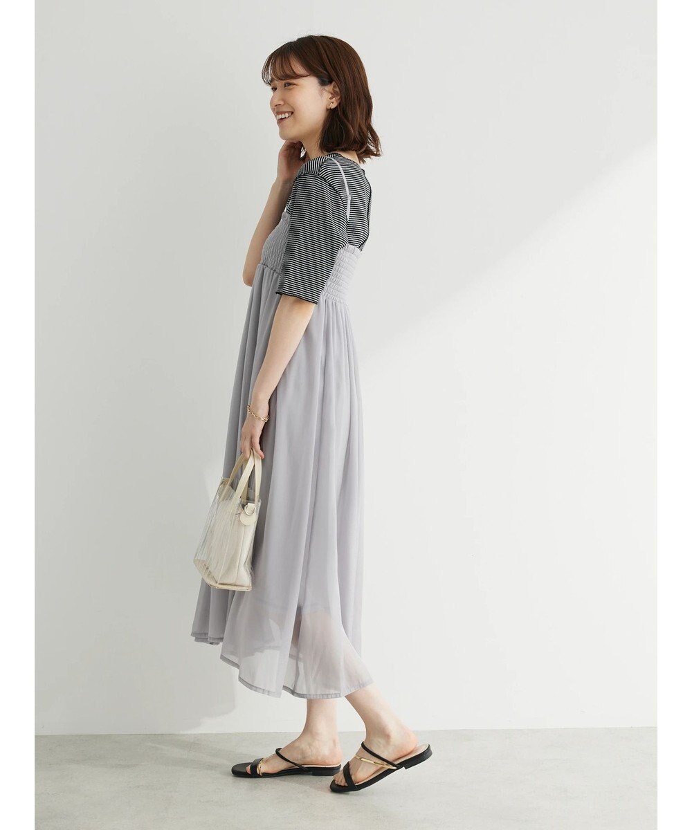 Green Parks ・ＥＬＥＮＣＡＲＥ　ＤＵＥ　ラメシフォンキャミワンピース 