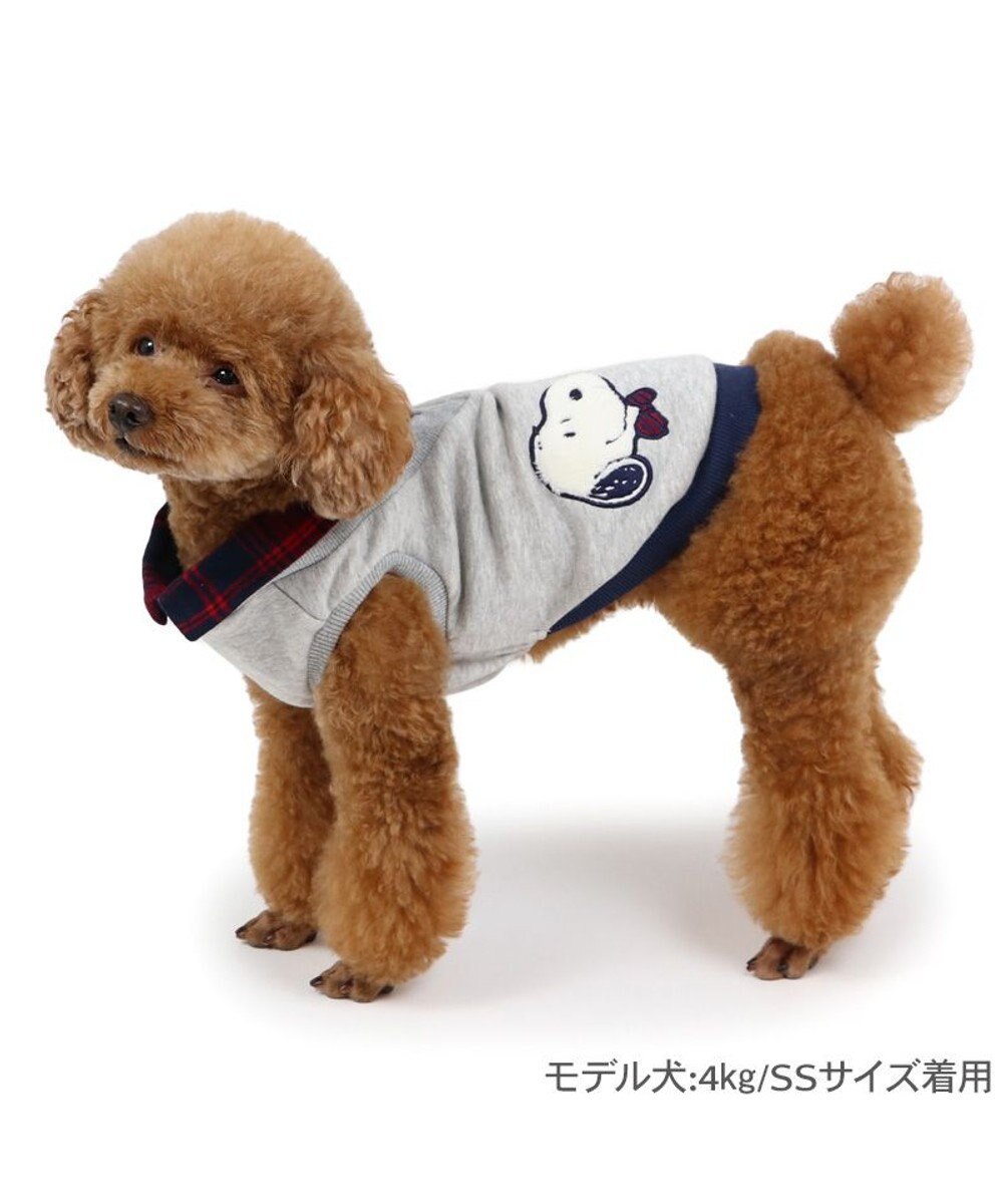 PET PARADISE スヌーピー おりこうトレーナー  グレー 小型犬 