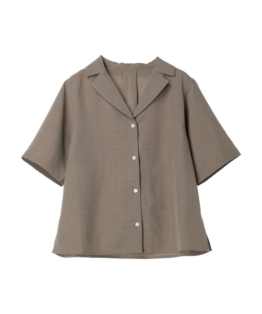 Green Parks 接触冷感　開襟シャツ 