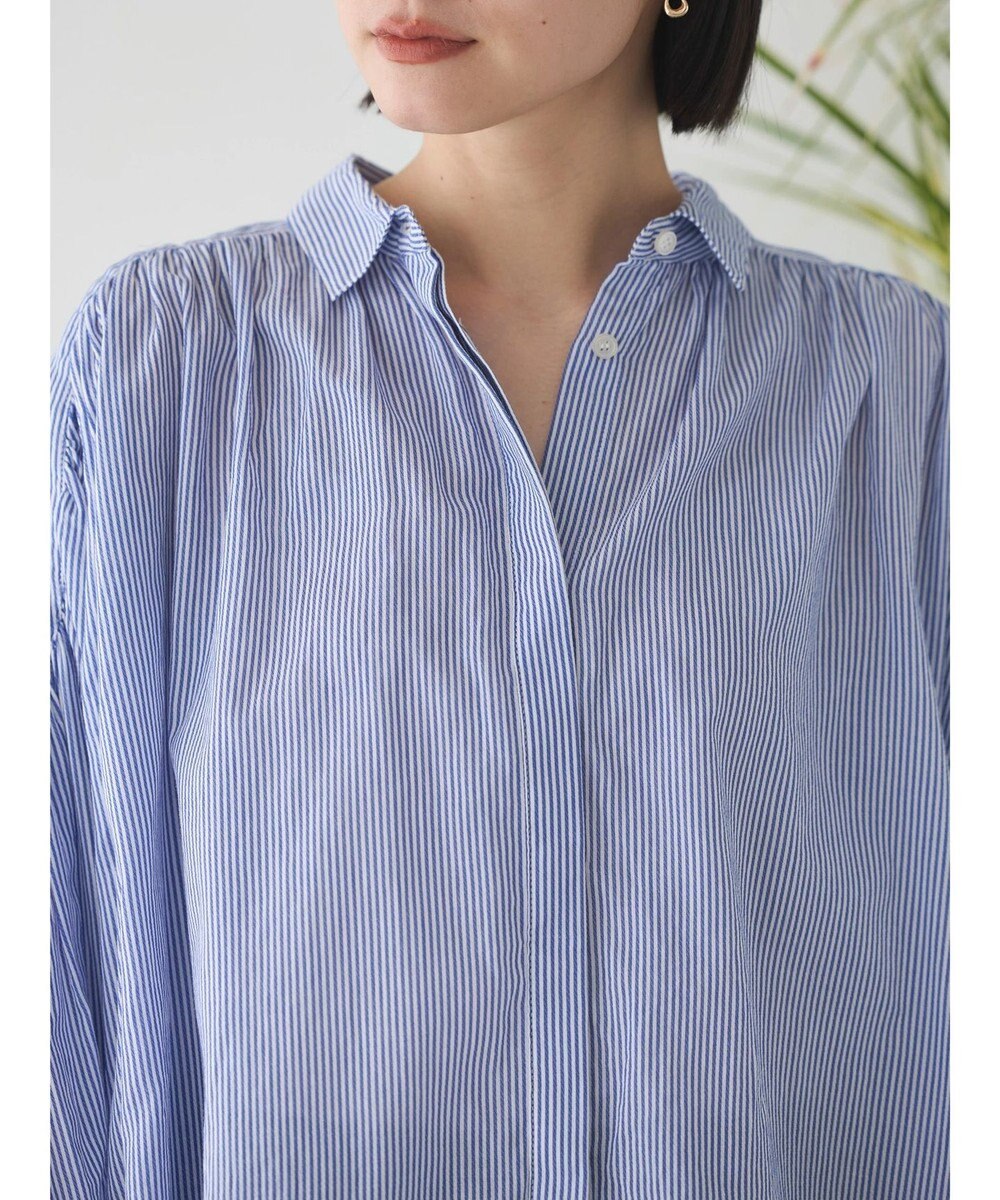 AMERICAN HOLIC カルゼギャザーシャツチュニック 