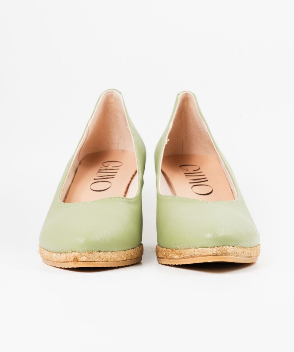 gaimo 【GAIMO/ガイモ】Vカットエスパドリーユパンプス 