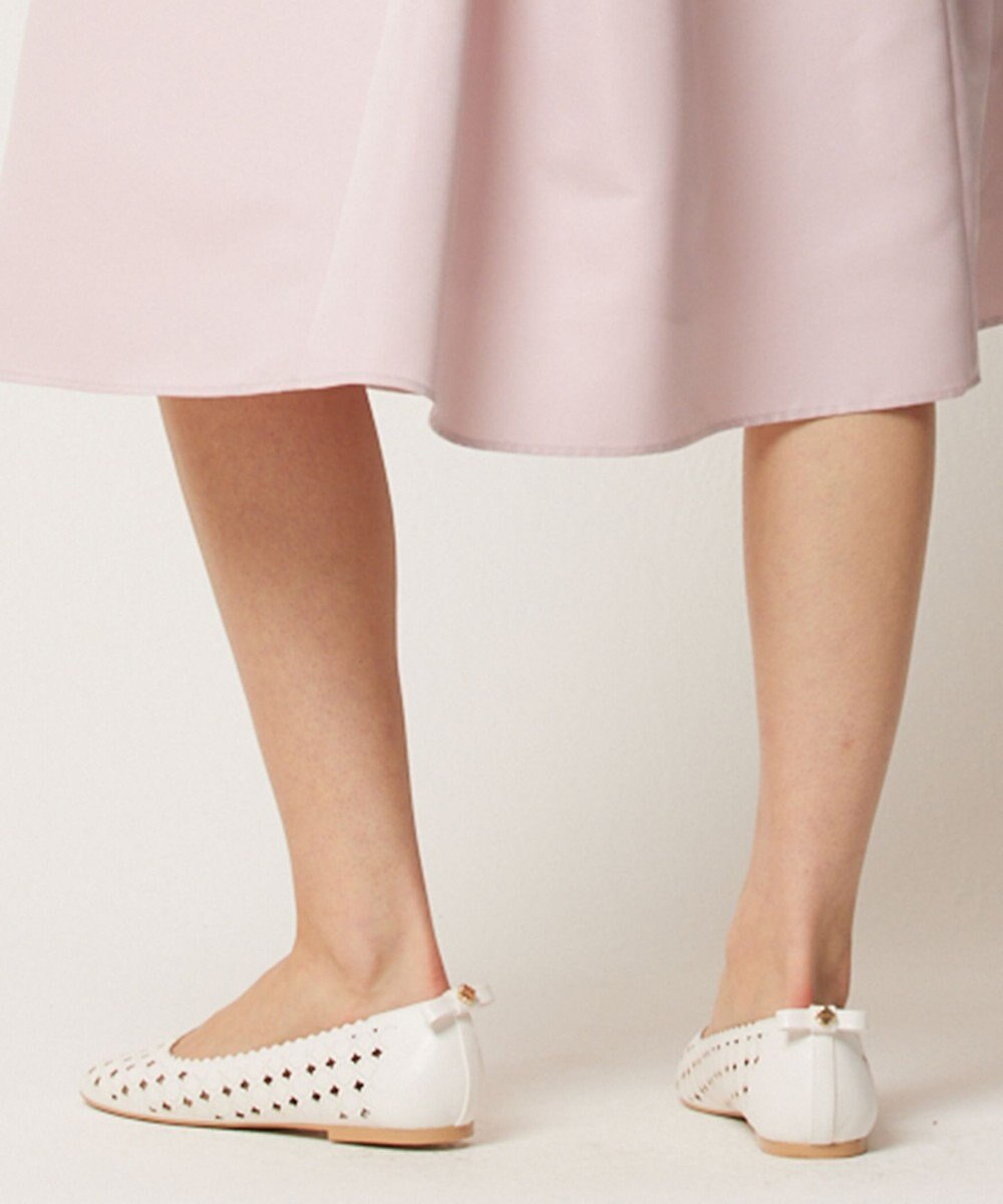 TOCCA 【大人百花掲載】LUCKY CLOVER FLATSHOES フラットシューズ 