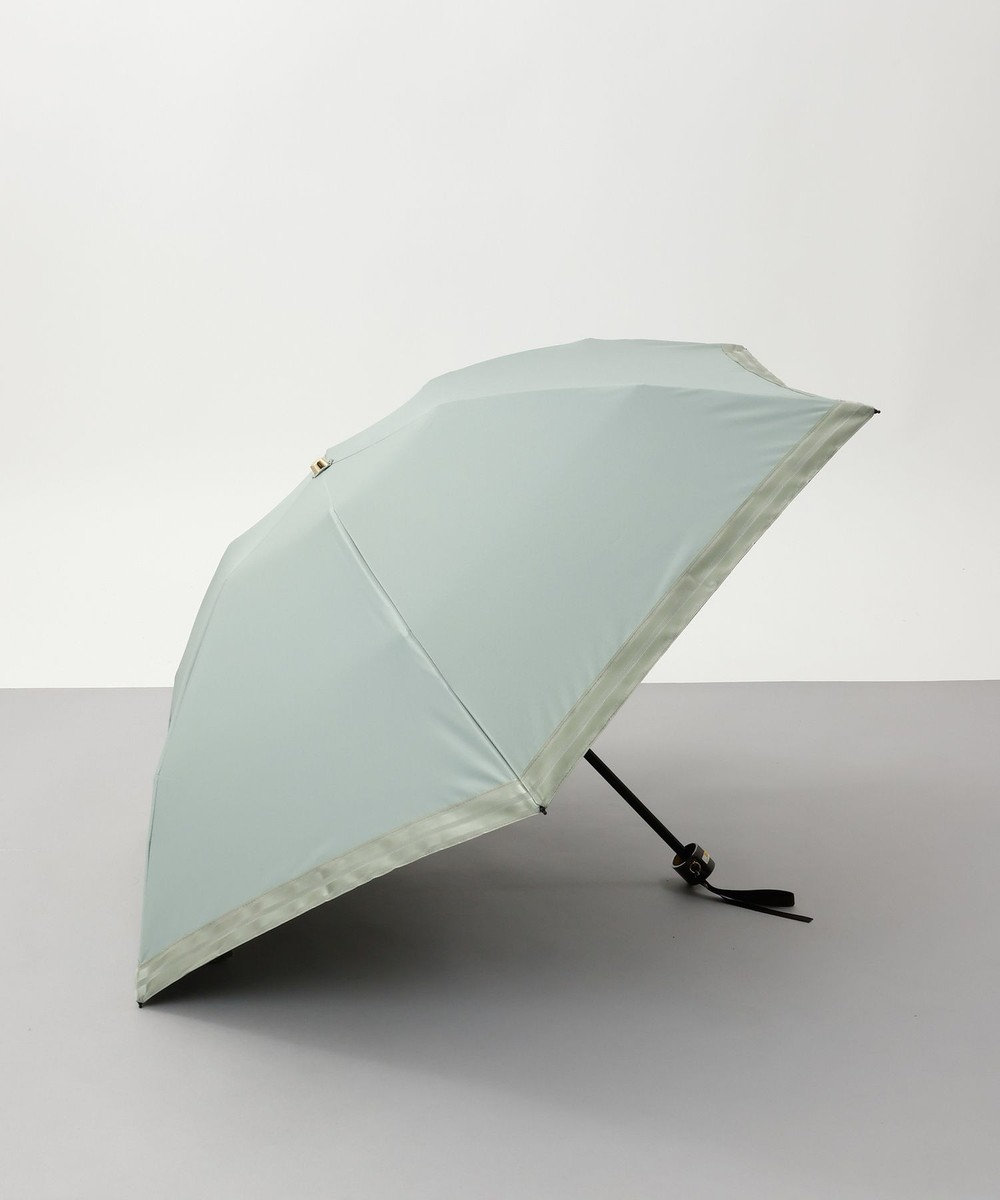 AURORA Beaurance （ビューランス） サテンジャガードテープ晴雨兼用傘（折り畳み・ミニ傘） ミントグリーン