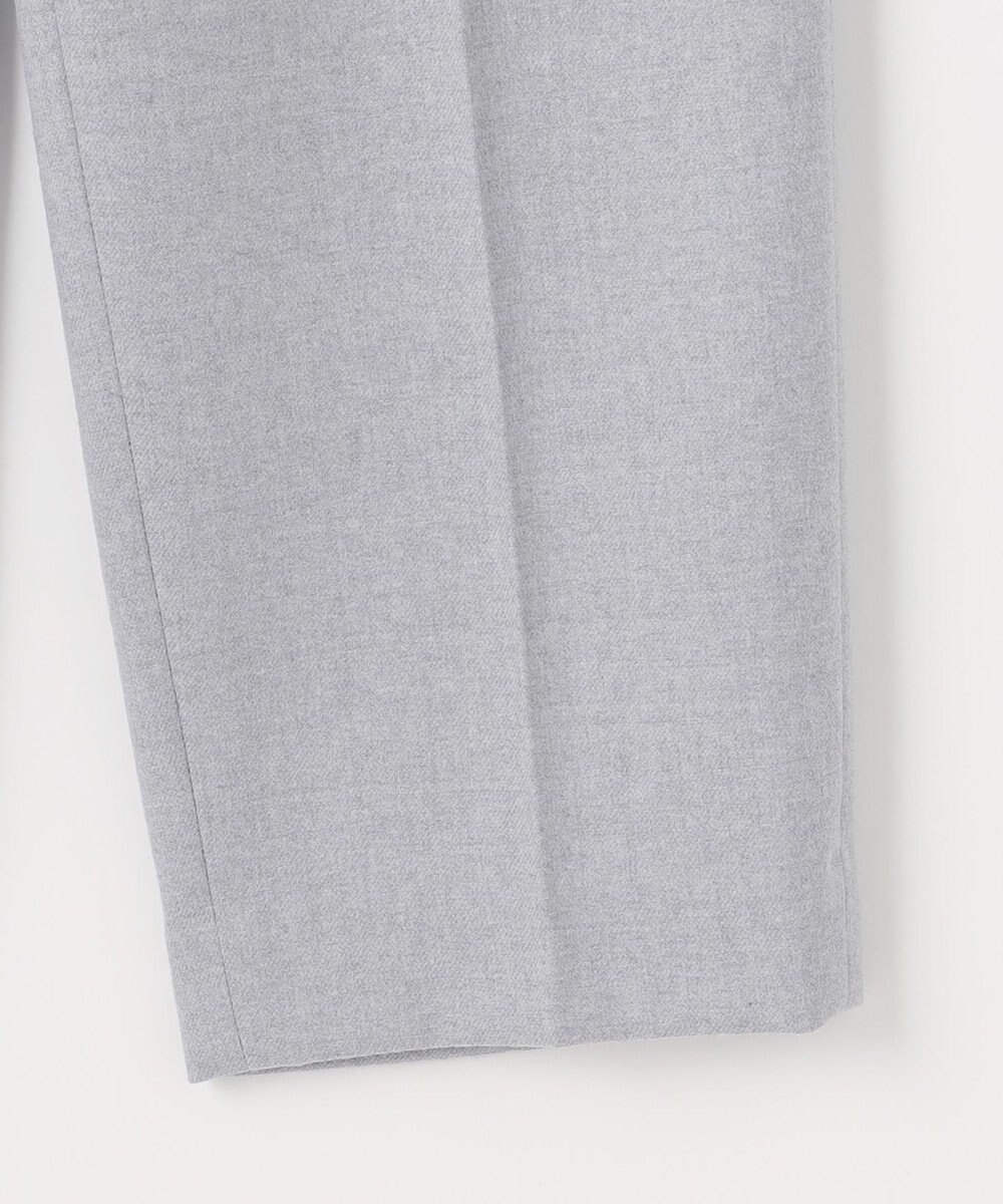 自由区 ウールサキソニーテーパード パンツ 